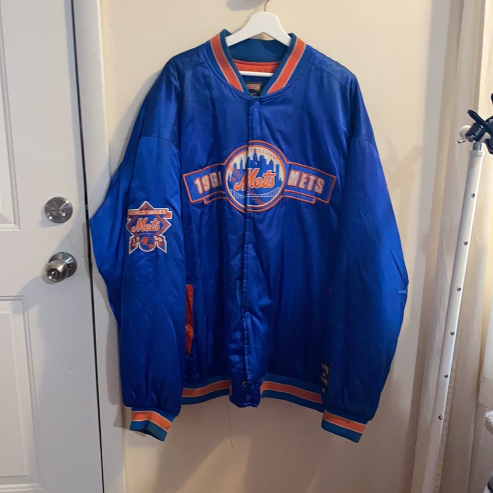1969  Mets Cooperstown baseball jacket blue